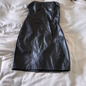 Dynamite Black Strapless Dress